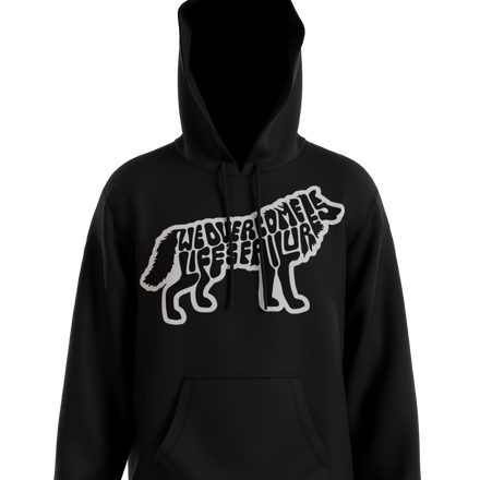 W.O.L.F Motivational Graphic Hoodies - UNISEX PLUS SIZE