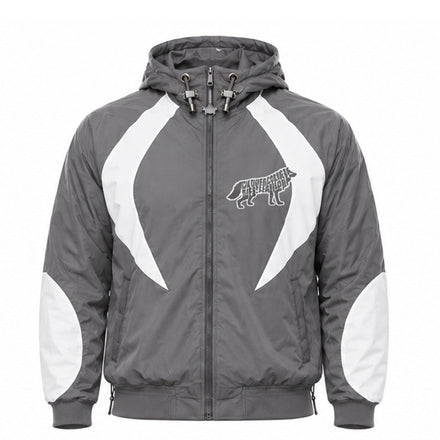 Contrast Panel Hooded Jacket - Youth