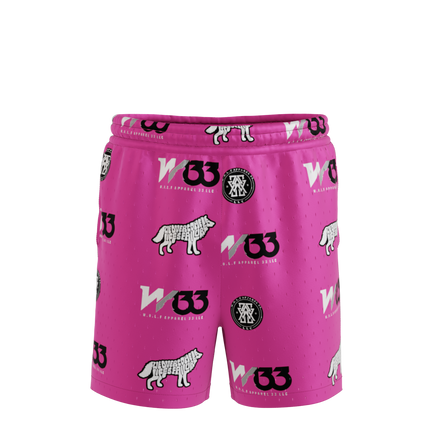 Mesh W.O.L.F Brand Shorts - YOUTH