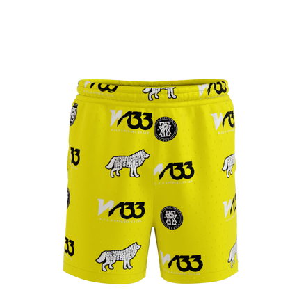 Mesh W.O.L.F Brand Shorts - UNISEX PLUS SIZE